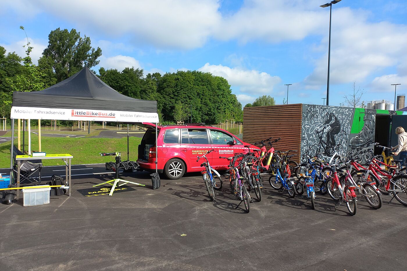 Fahrradcheck durch ADFC Pannenhelfer