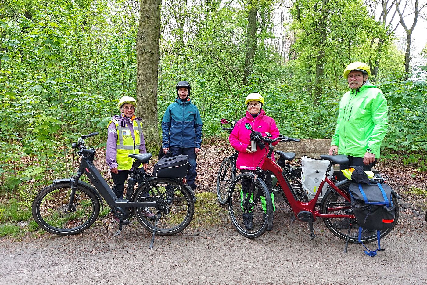 Eine letzte Pause im Westerholter Wald