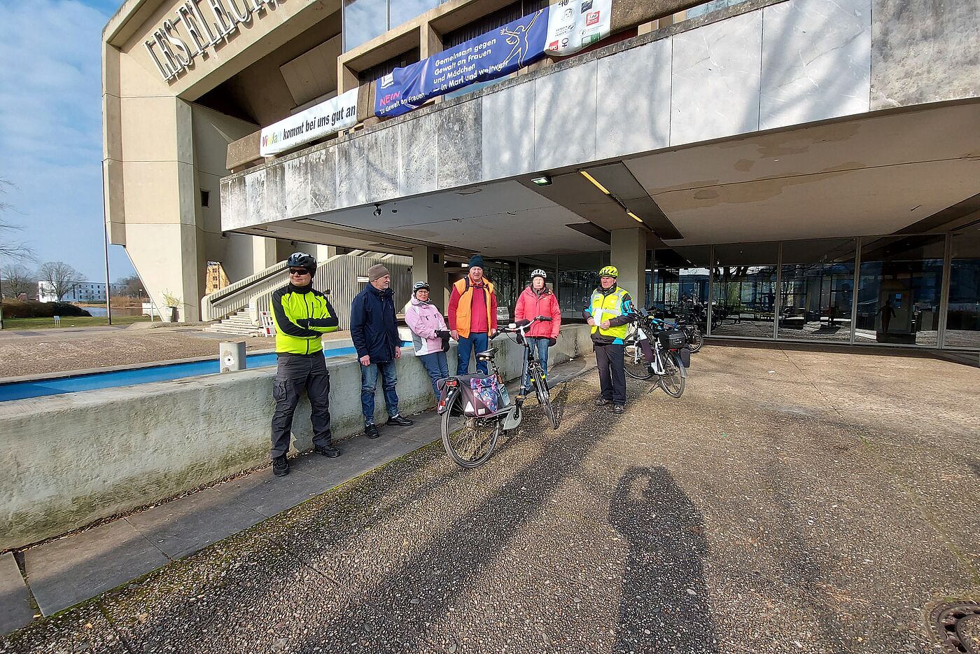 bereit für einen schönen Tag auf dem Rad