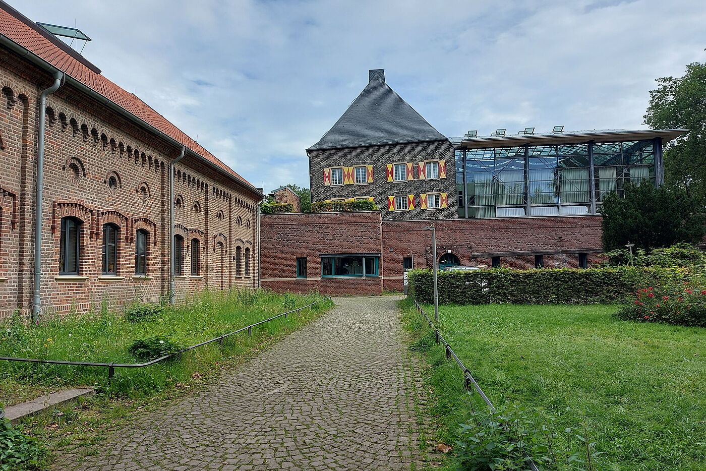 am Ziel "Schloss Horst"