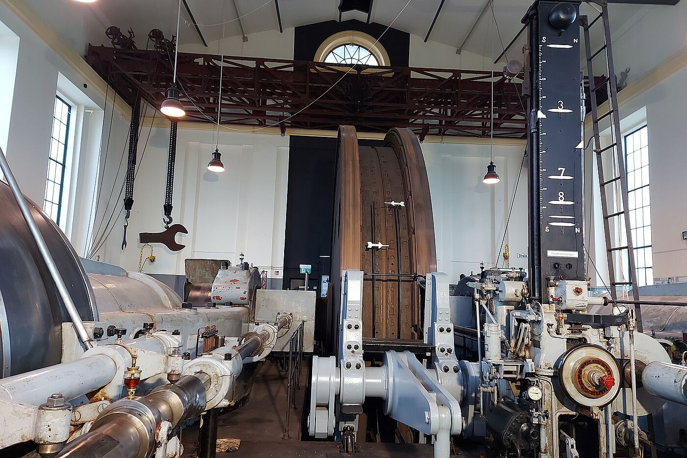 im Maschinenhaus Süd, Maschine läuft
