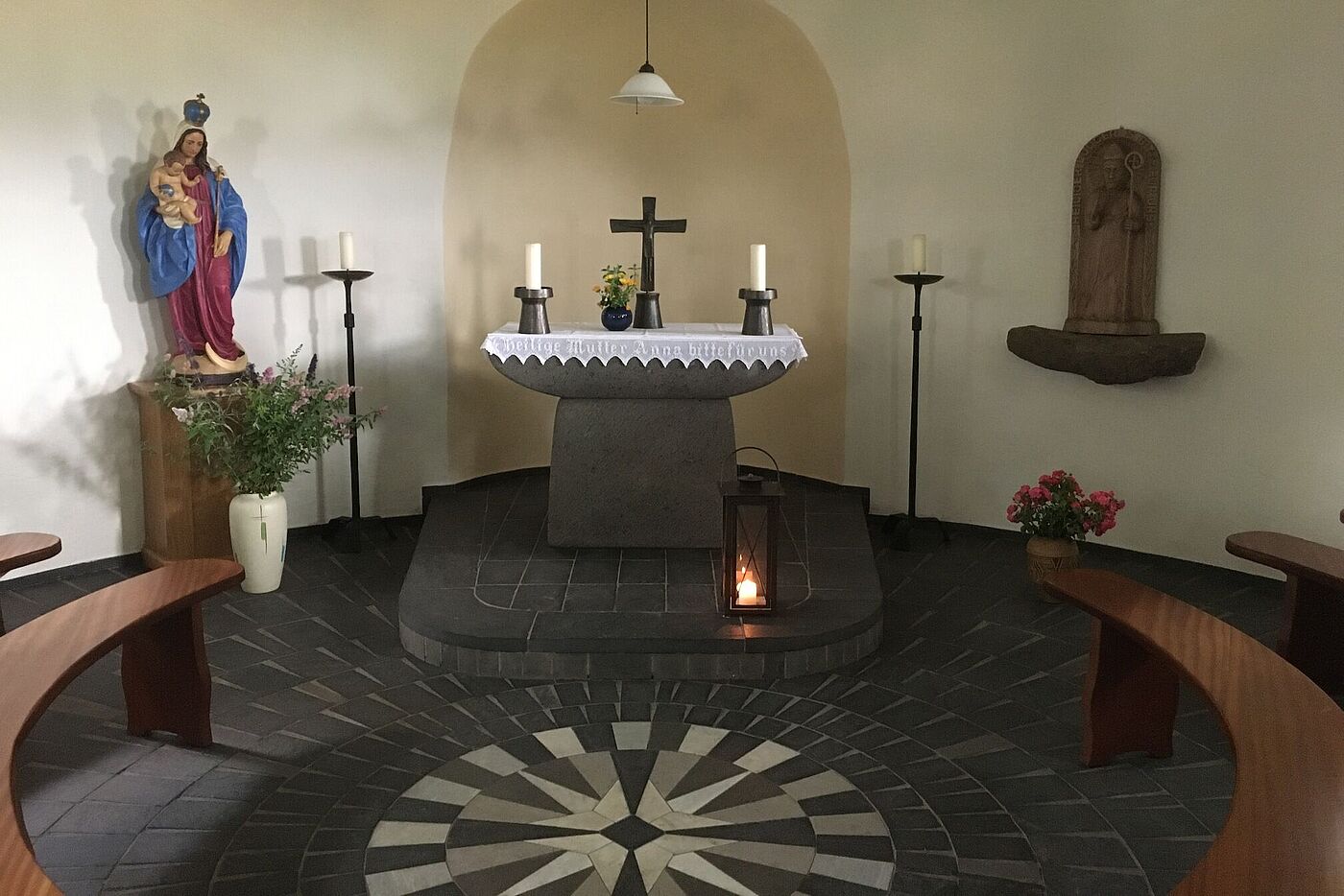 in der Kapelle