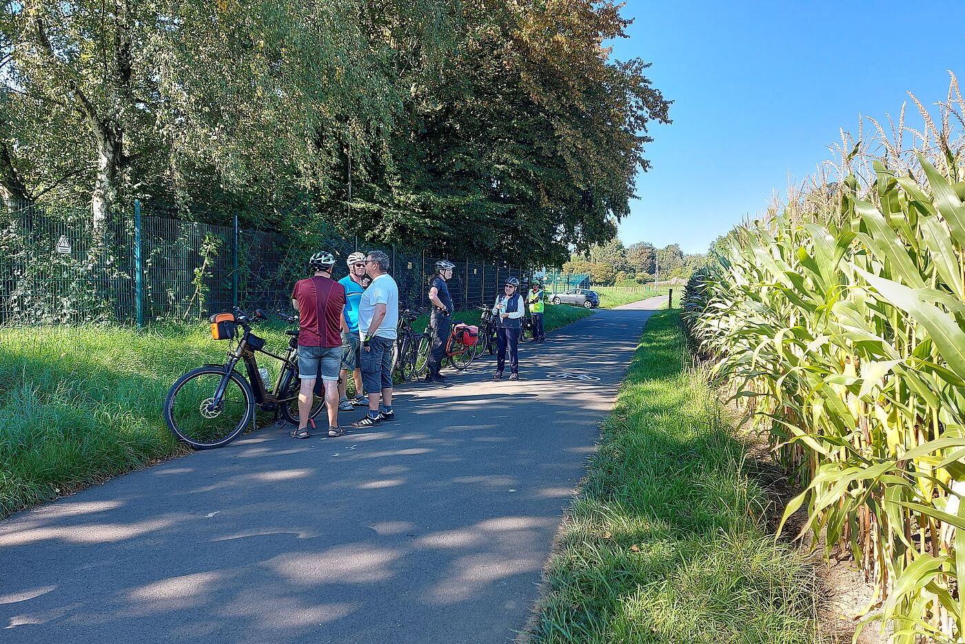 Stärkung vor den letzten Höhenmetern