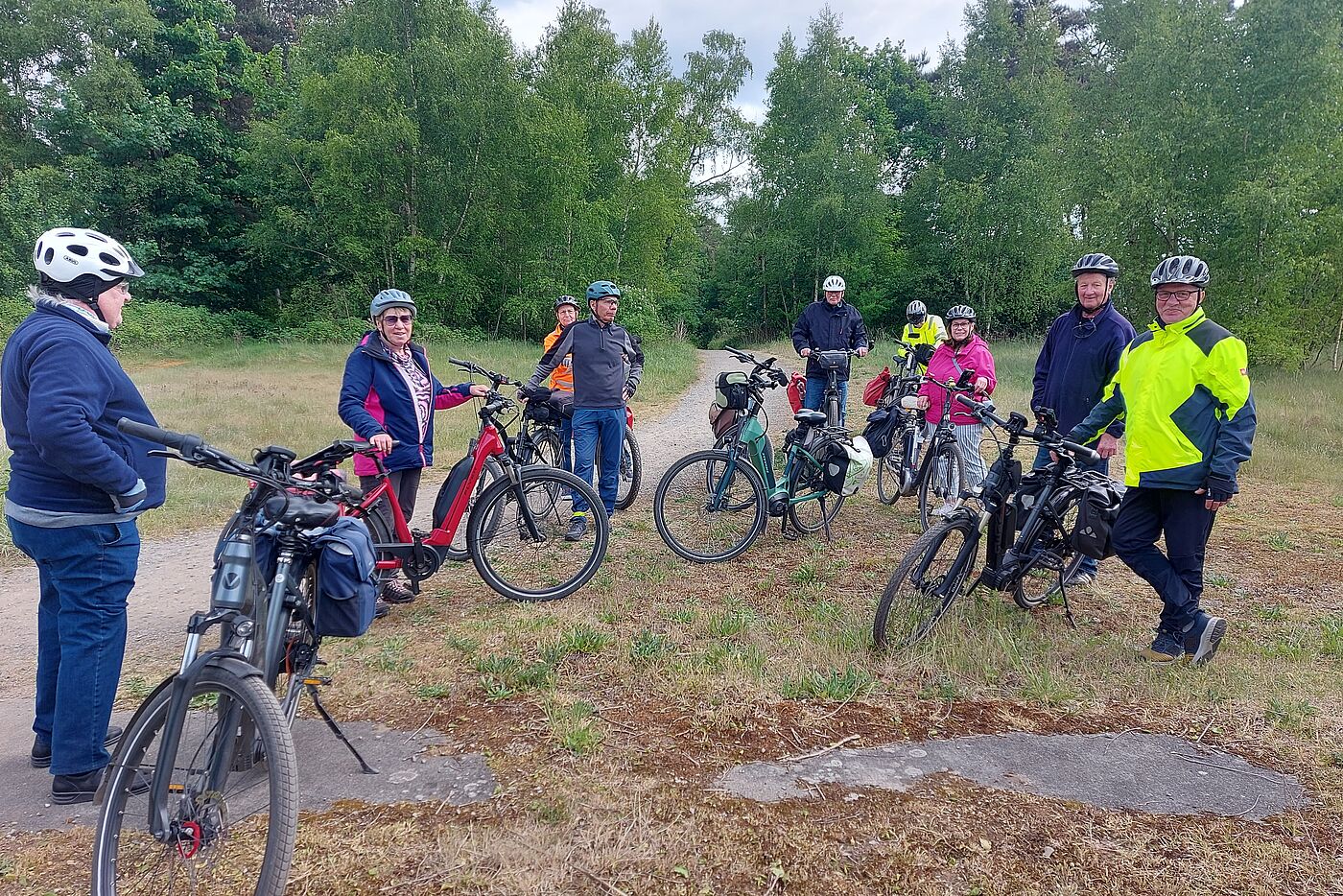 Pause auf dem Heimweg