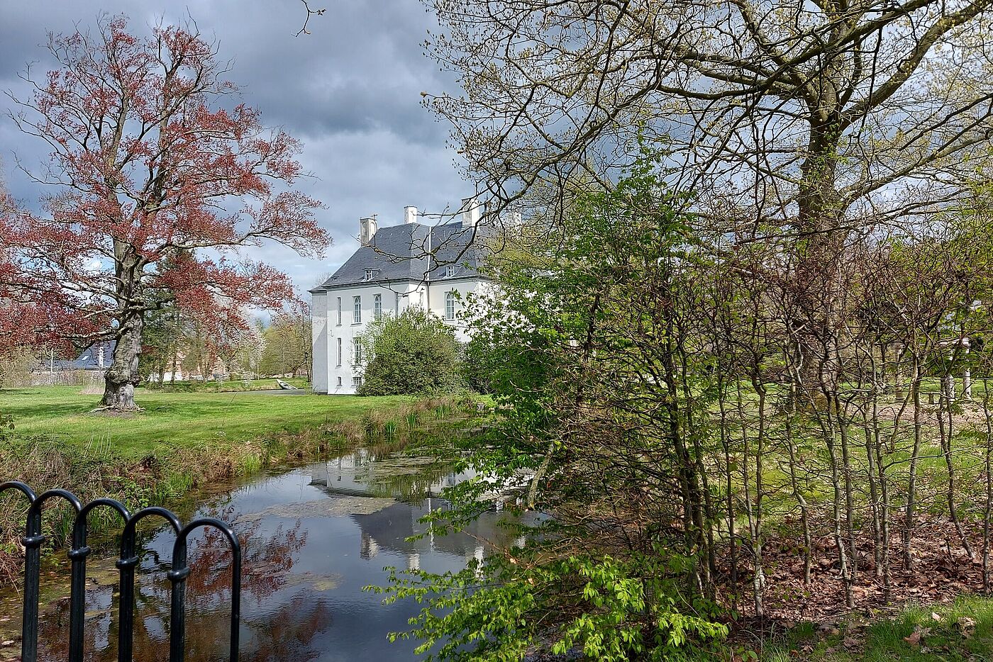 Blick auf Schloss Gartrop