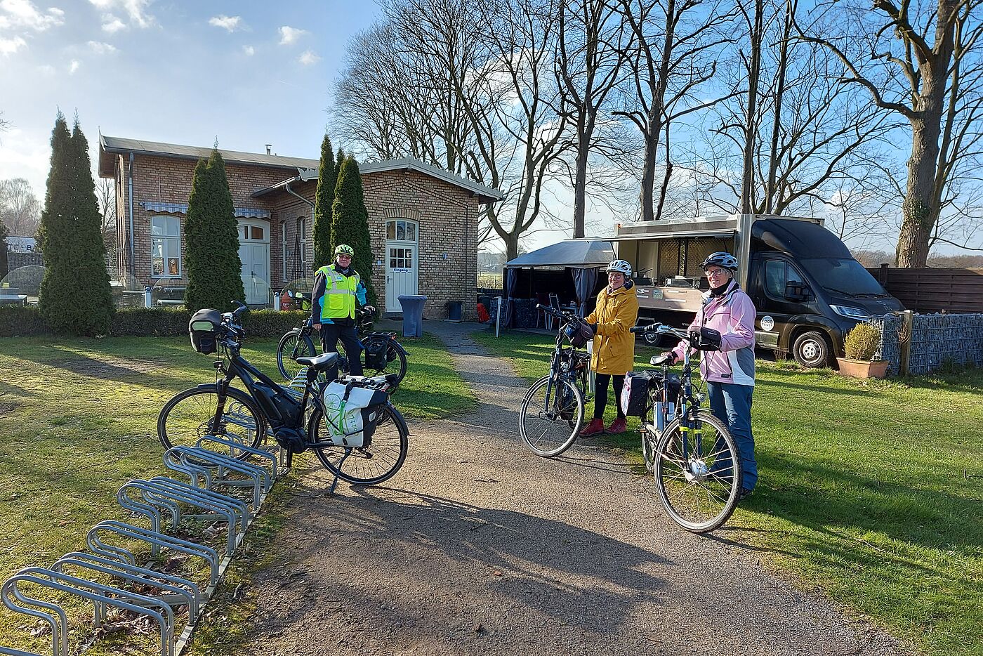 gestärkt machen wir uns an die letzten Kilometer