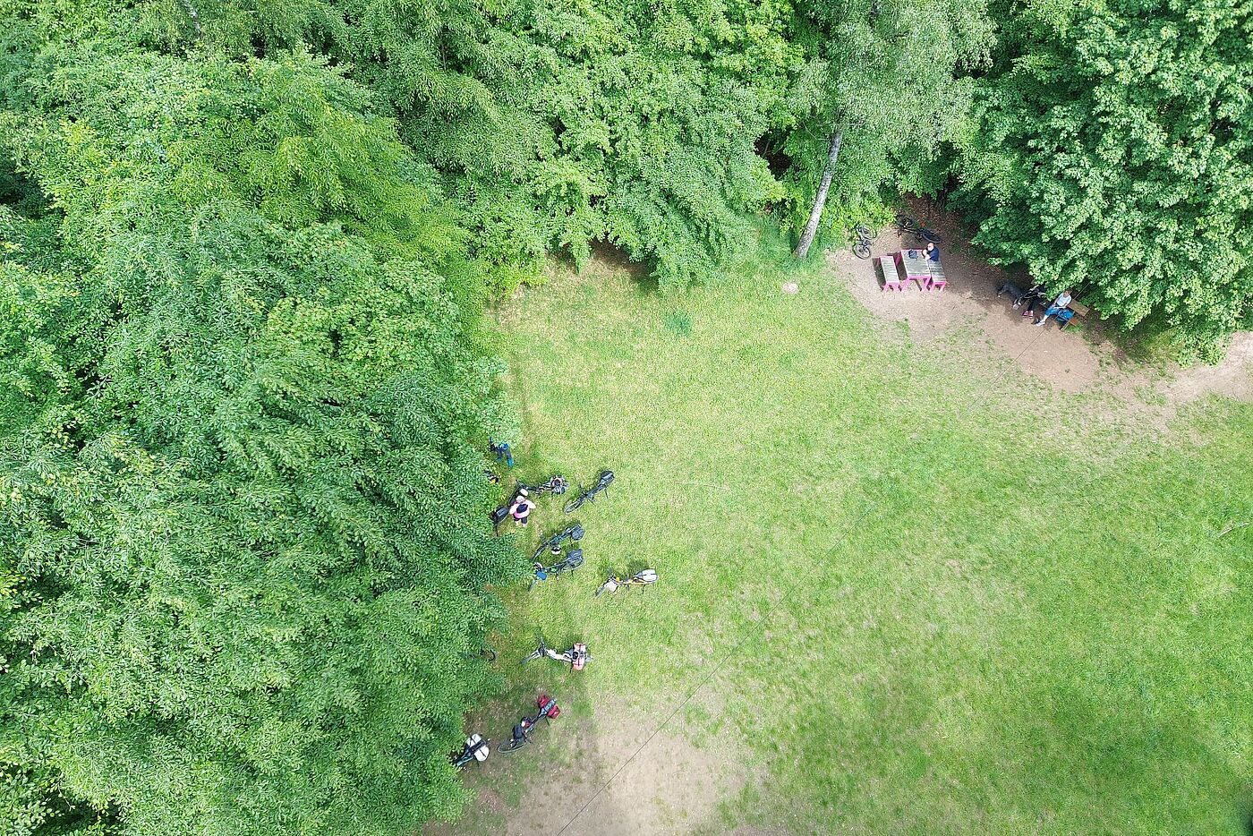 Ausblick unterwegs hinab