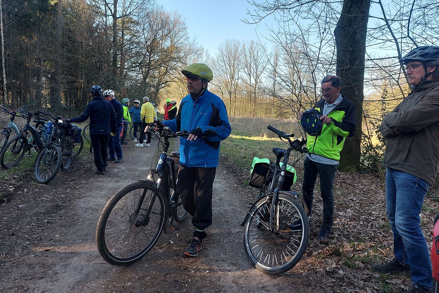 Pause auf dem Rückweg
