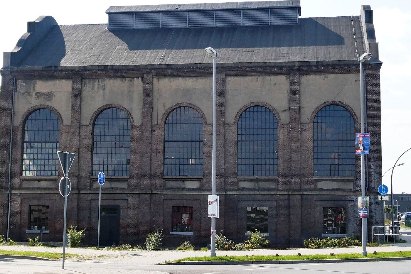 die ehem. Maschinenhalle