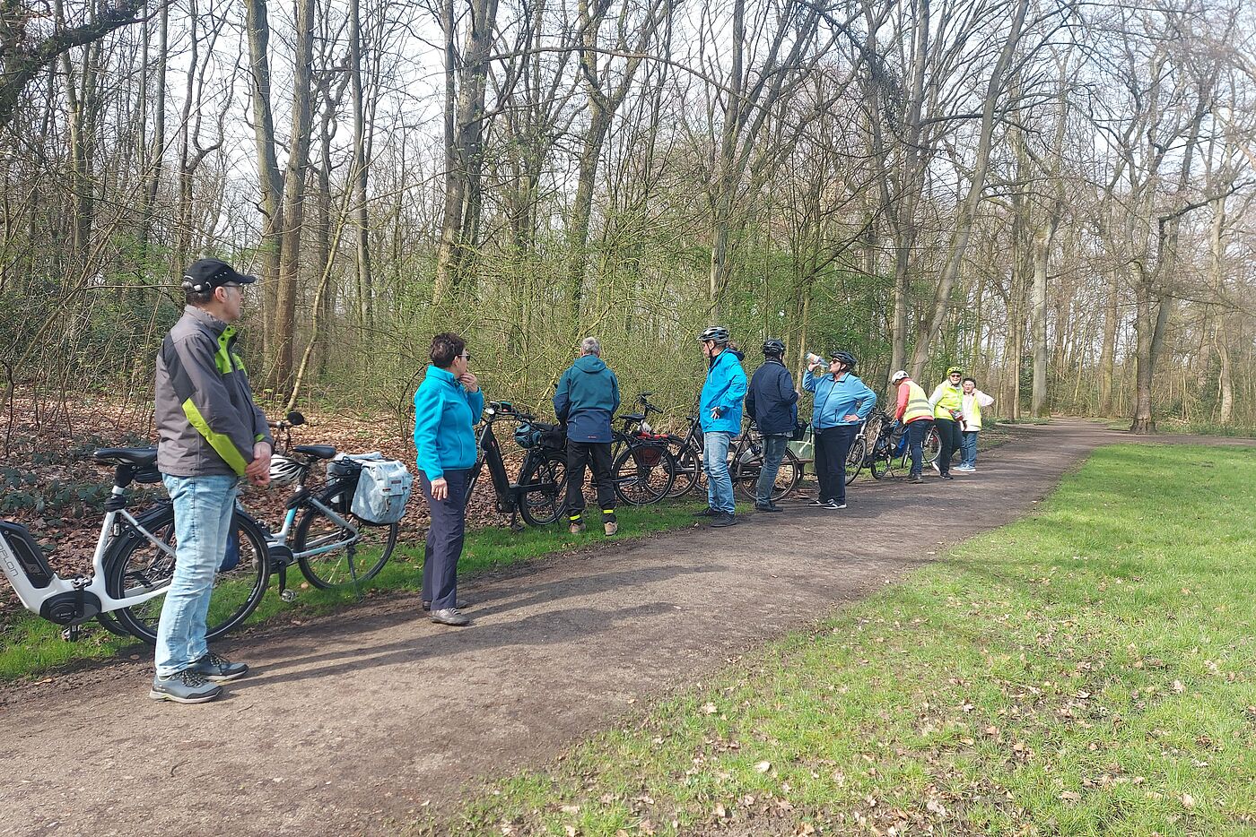 Pause in der Hülser Heide