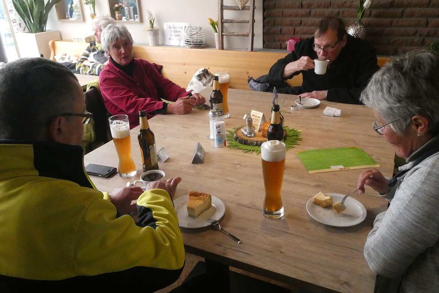 Stärken und Trocknen in Pevelings Hof!