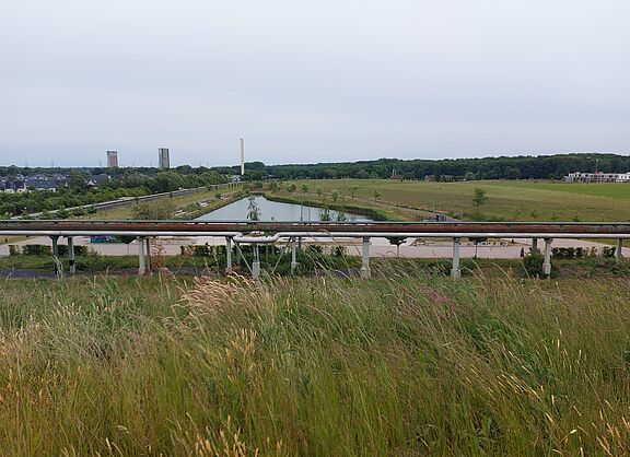 Blick auf den Glückaufpark