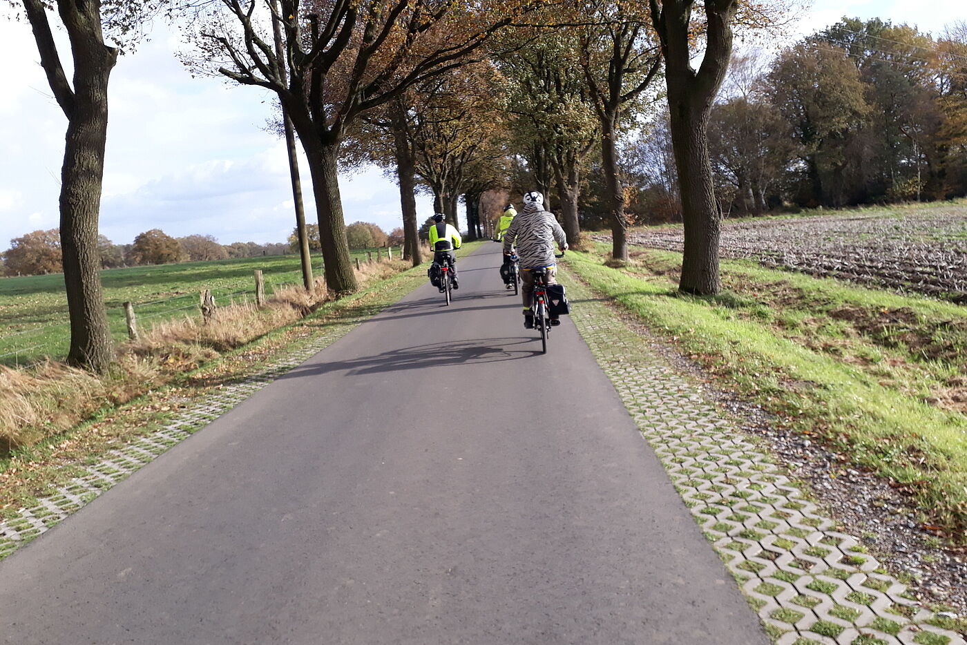 11 Sonne auf dem Weg nach Schermbeck