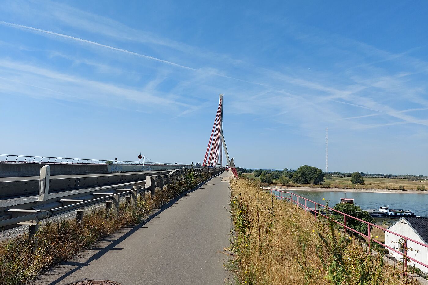 in Wesel übern Rhein die 1.