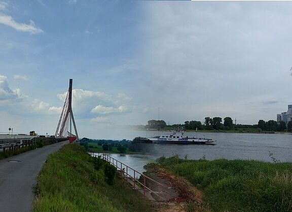 2 mal übern Rhein