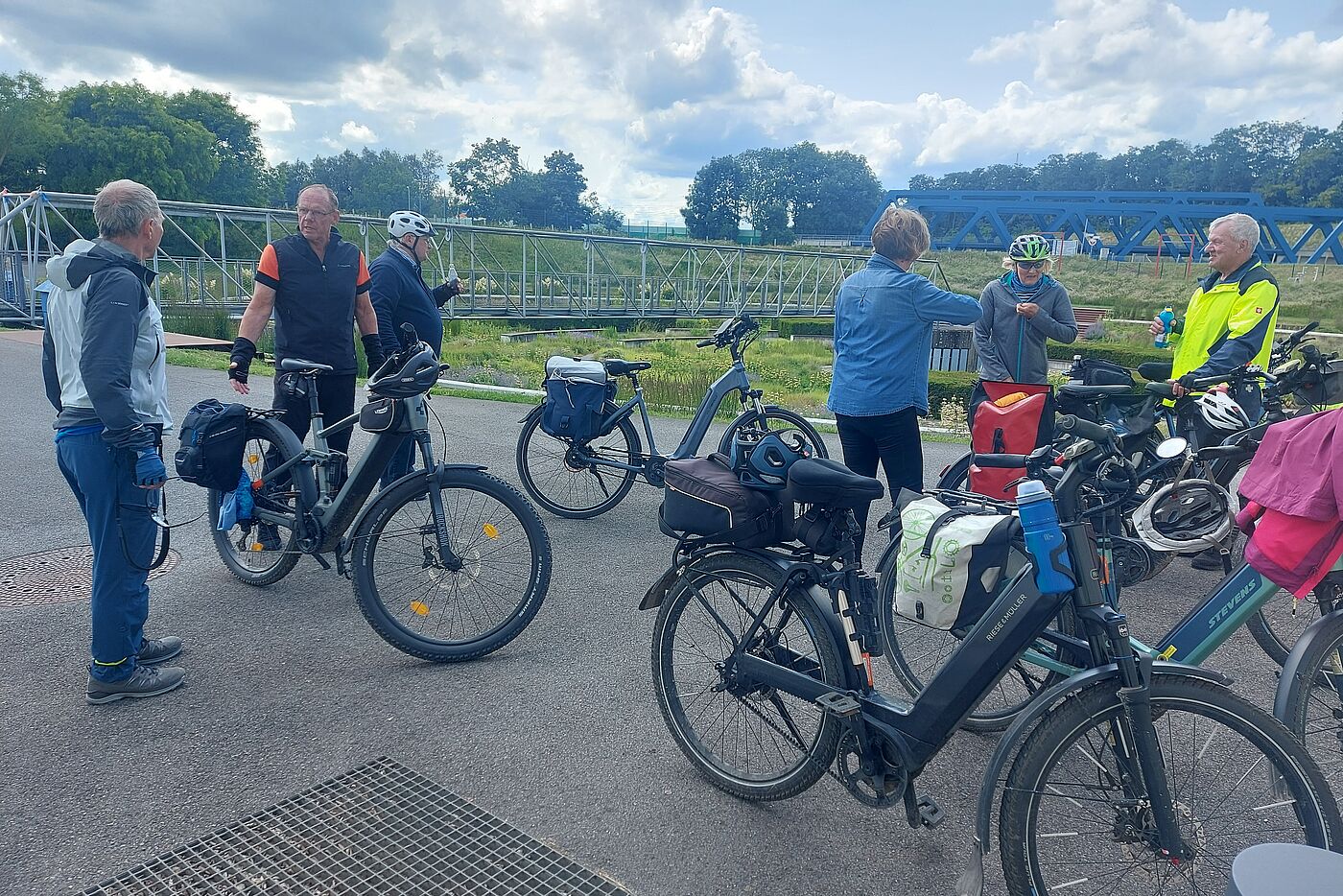 Pause im Bernepark