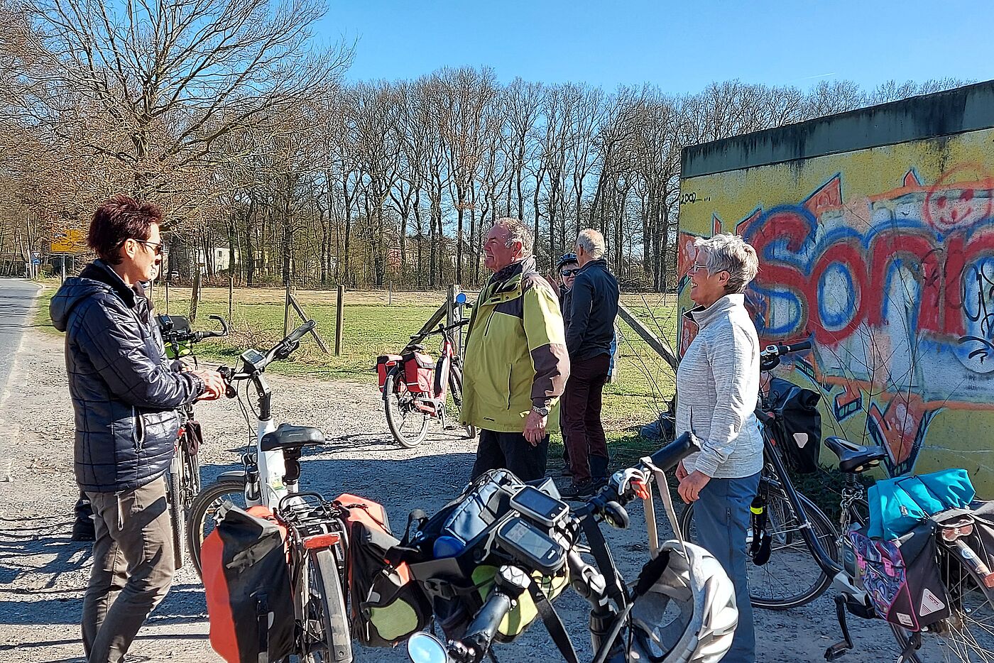 hier trennen sich die Wege.