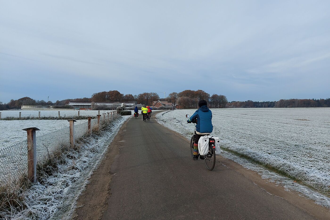 Winterlandschaft im Herbst