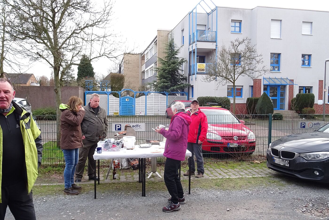 Am Grillstand