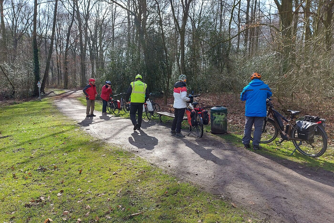 Pause in der Hülser Heide