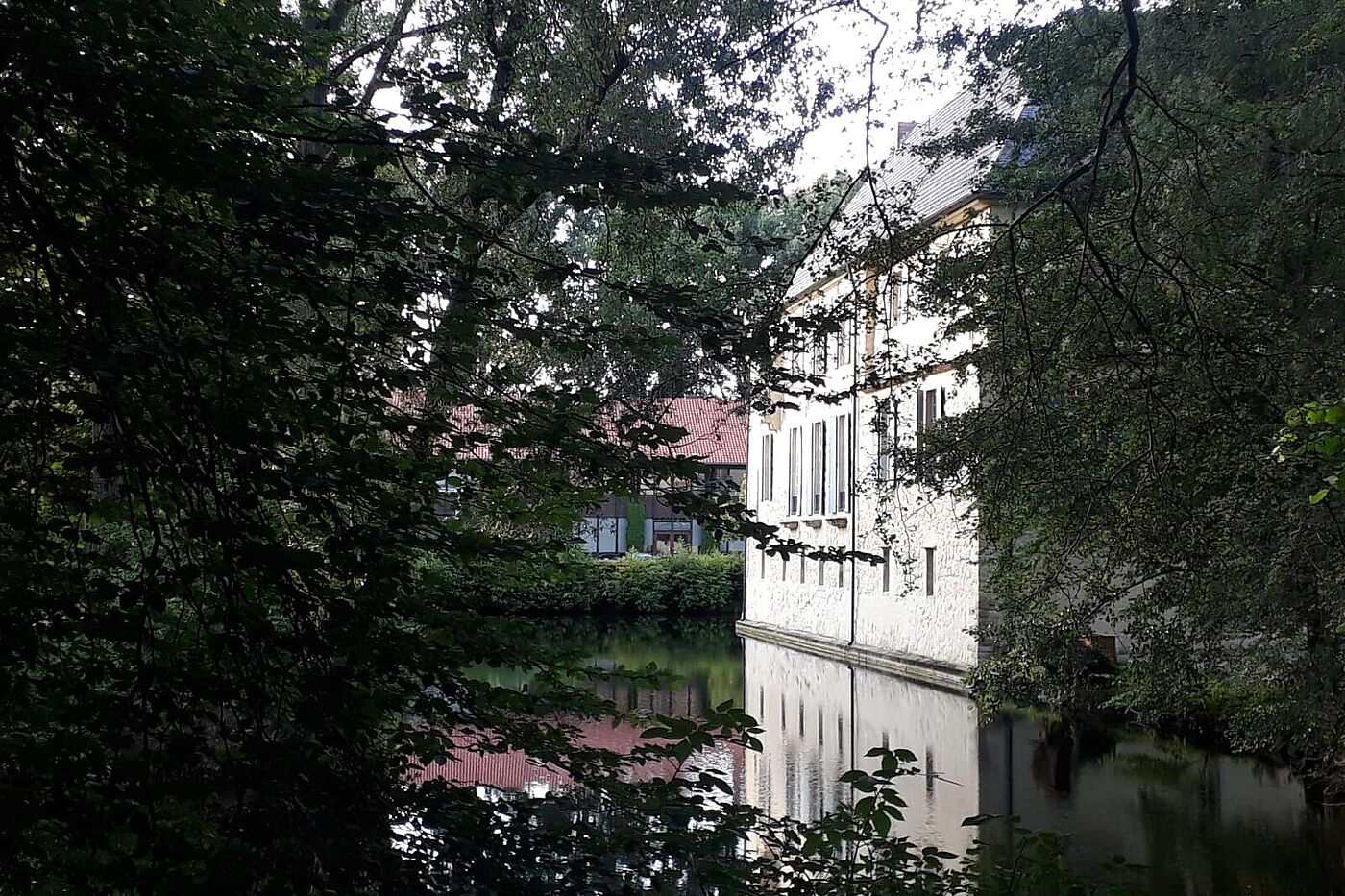 Die Burg im Wasser