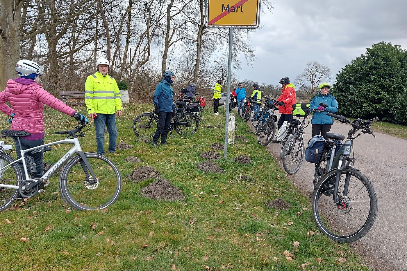Letzte Pause am 3-Städte-Eck