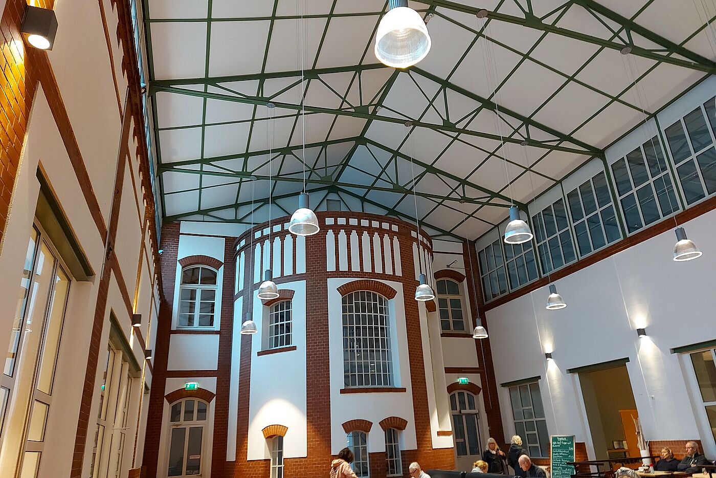  die Lohnhalle der Zeche Waltrop
