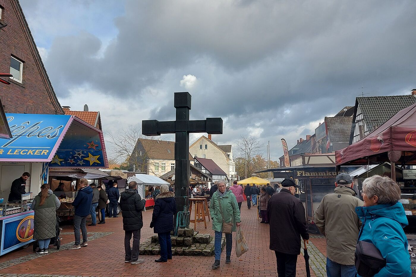 der Markt nicht überlaufen