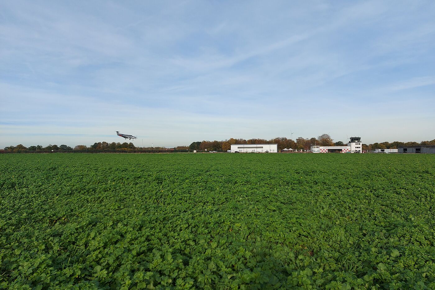 Landung auf der Grenze
