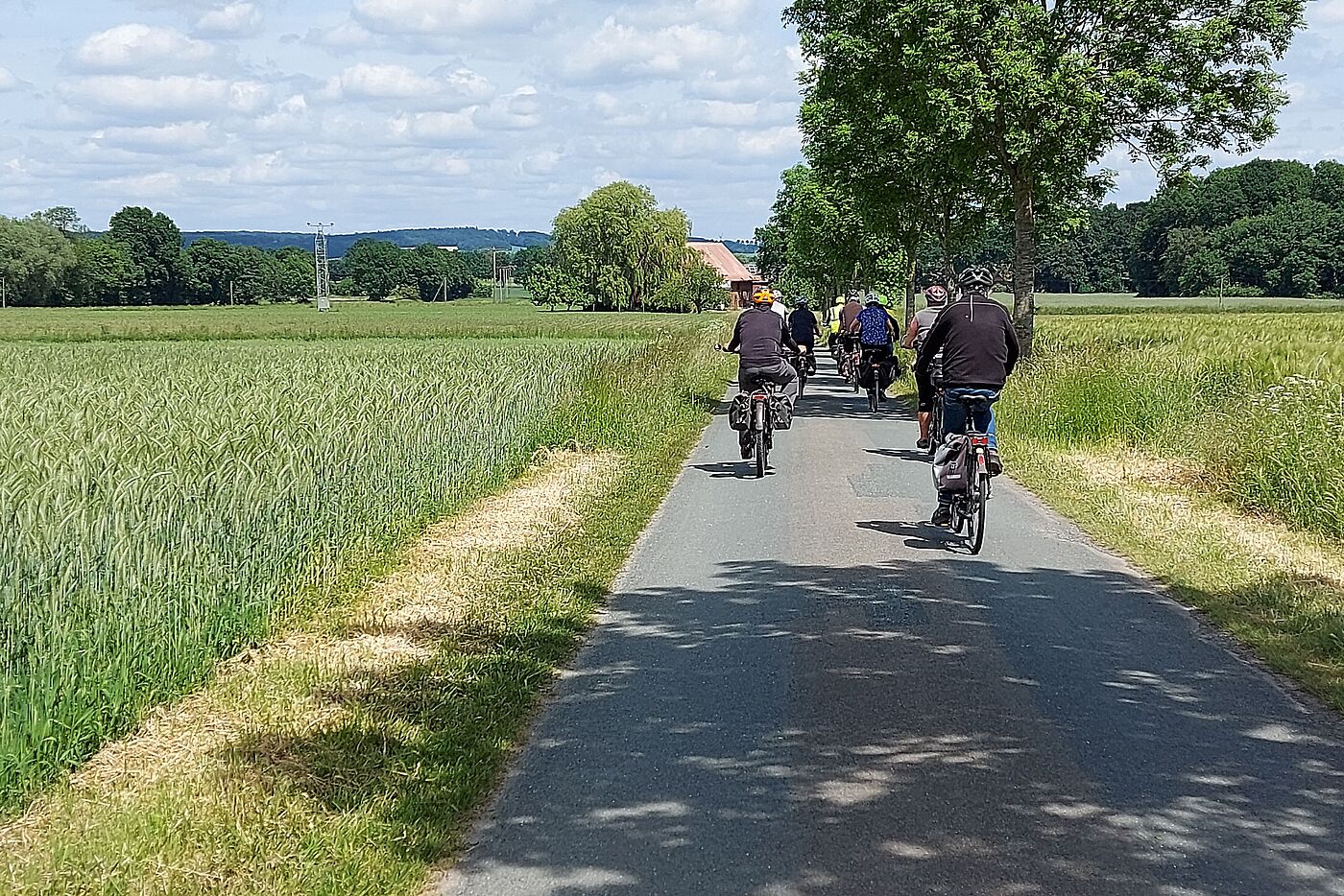 entspanntes Radeln durch Welte