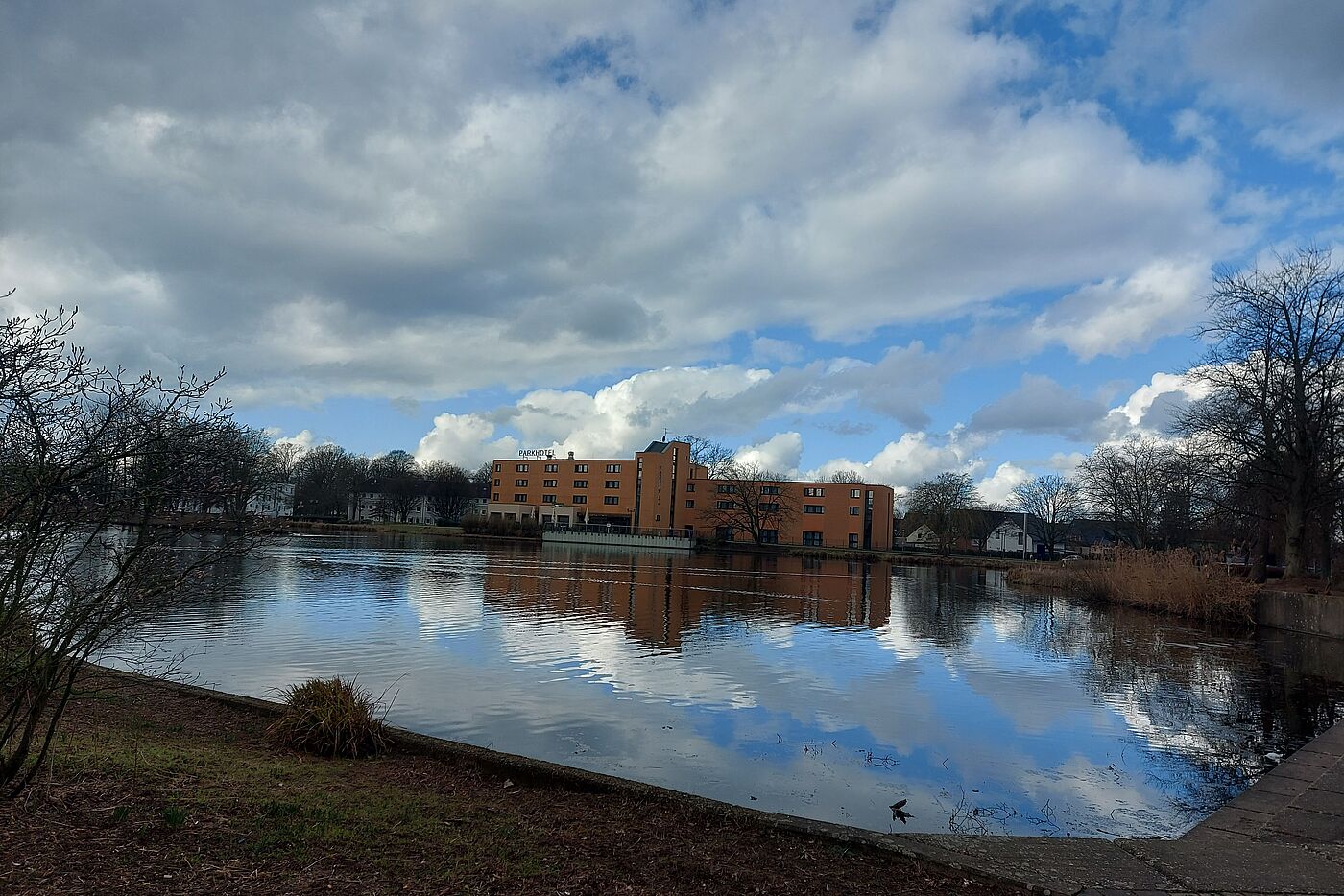 Wolken am Citysee