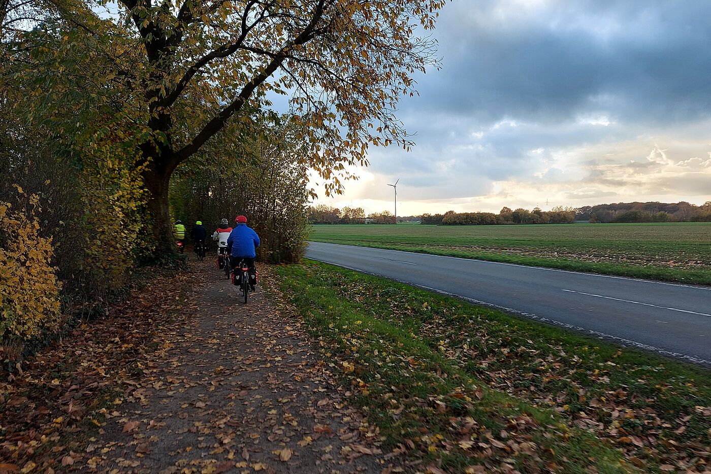 kurz vor Heiden auf dem Rückweg