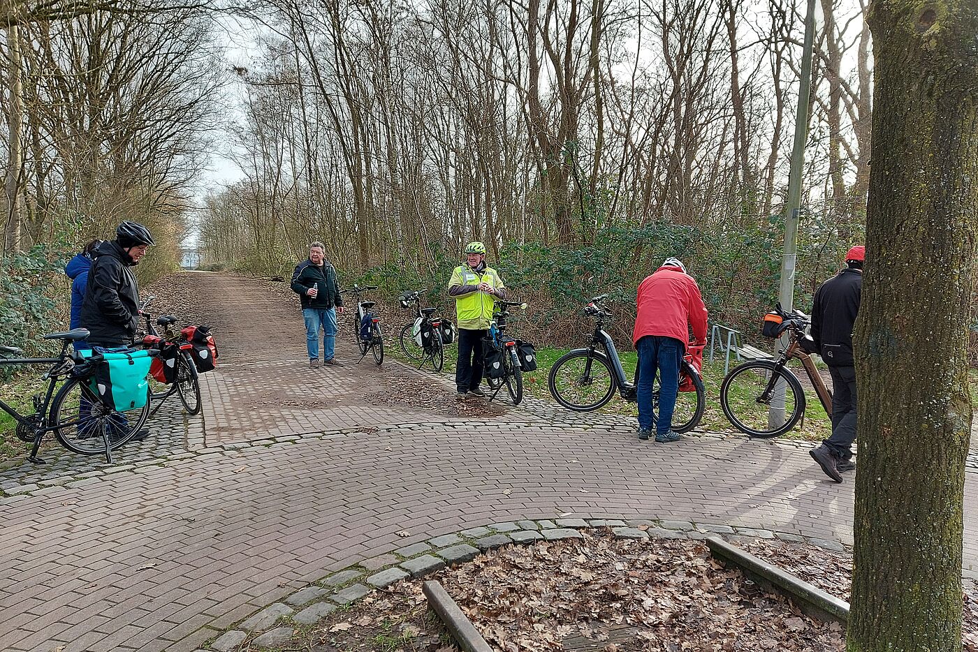 Pause in Dorsten.