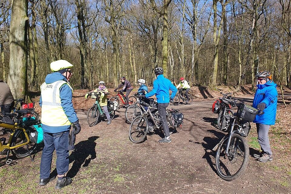Kurze Pause im Telgenbusch