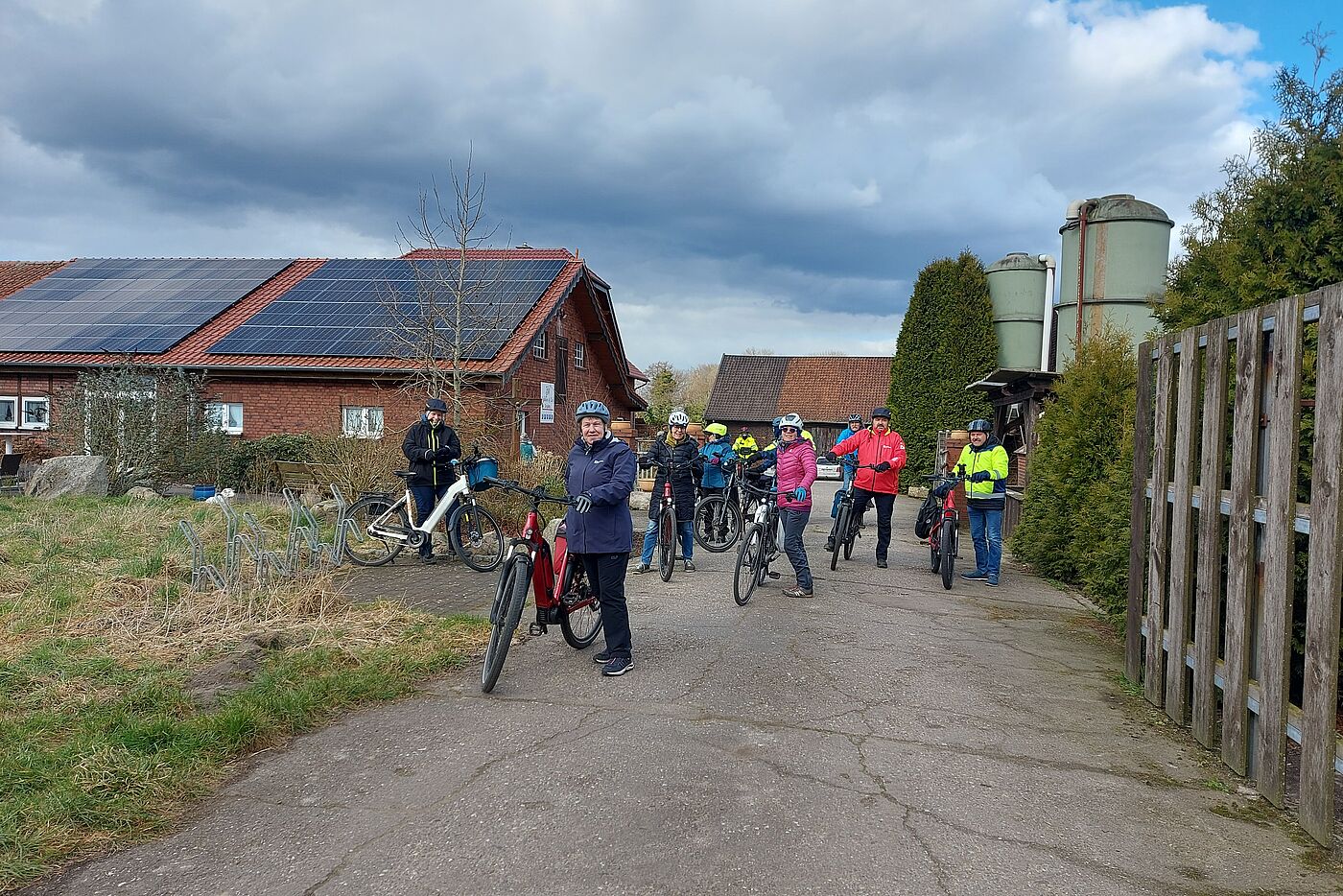 Bereit für den Rückweg