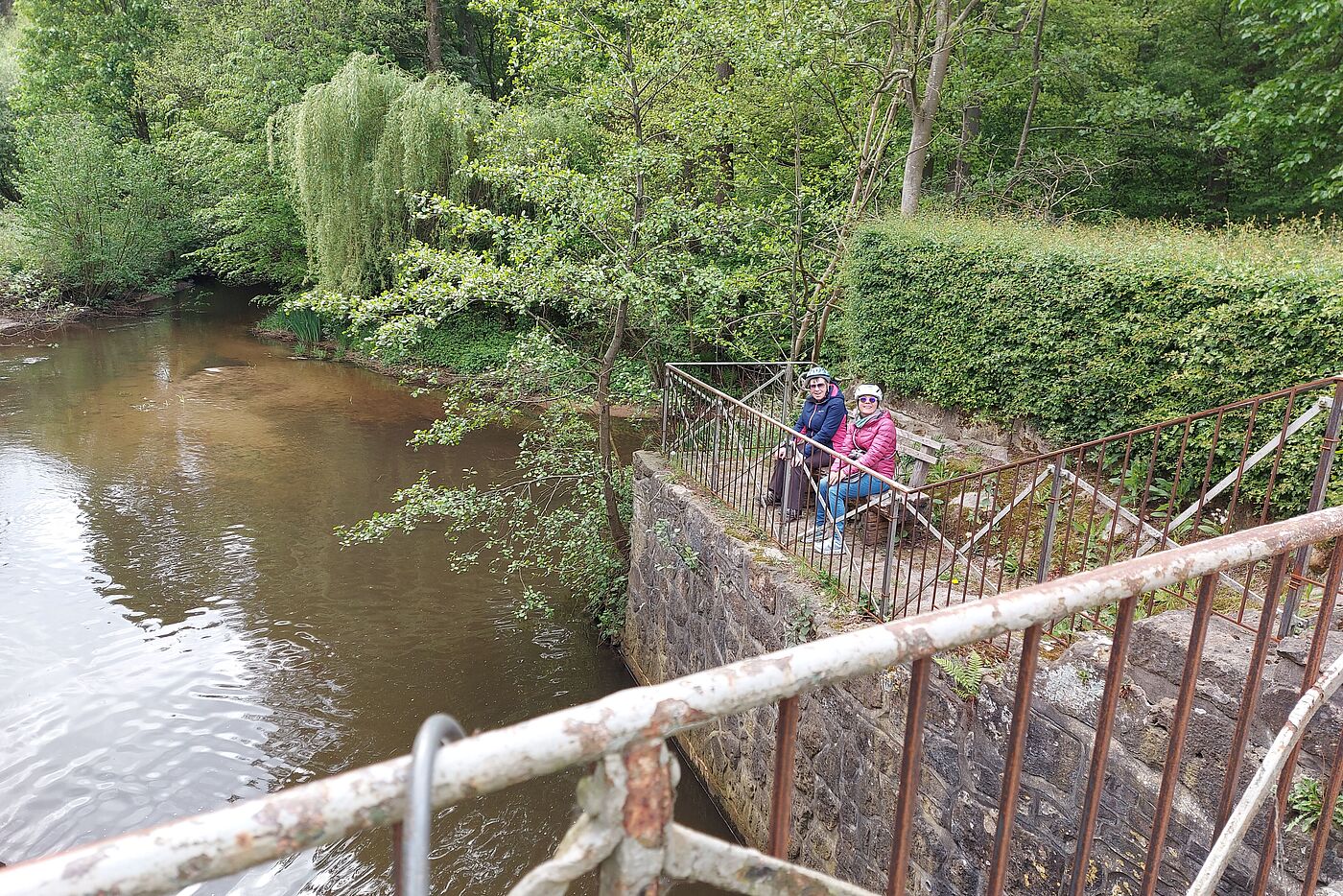 Gemütliches Plätzchen am Rhader Mühlenbach