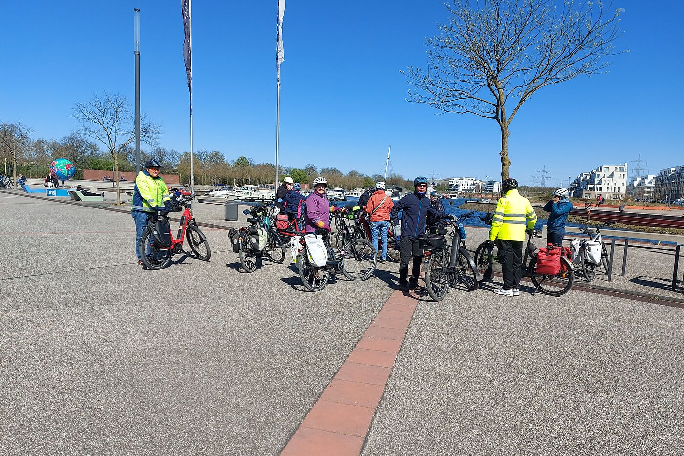 An der Marina