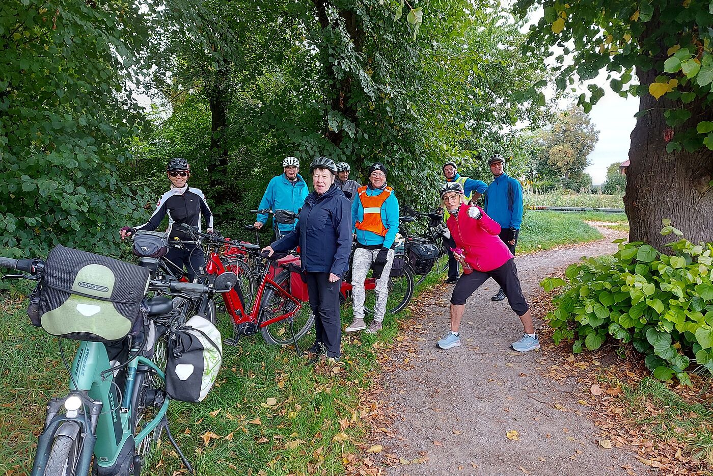 Pause auf dem Heimweg