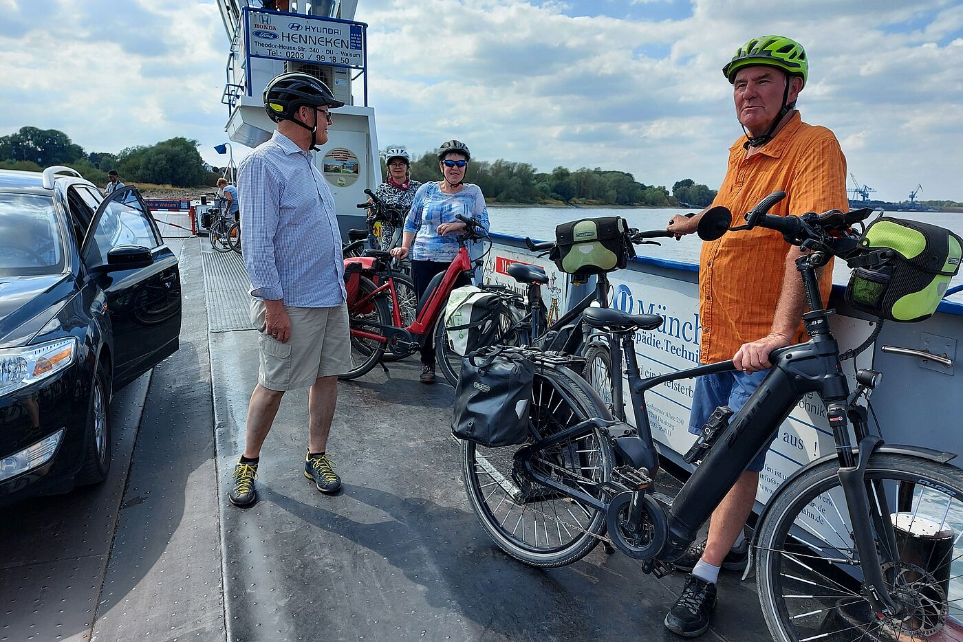 von Orsoy nach Walsum übern Rhein die 2.