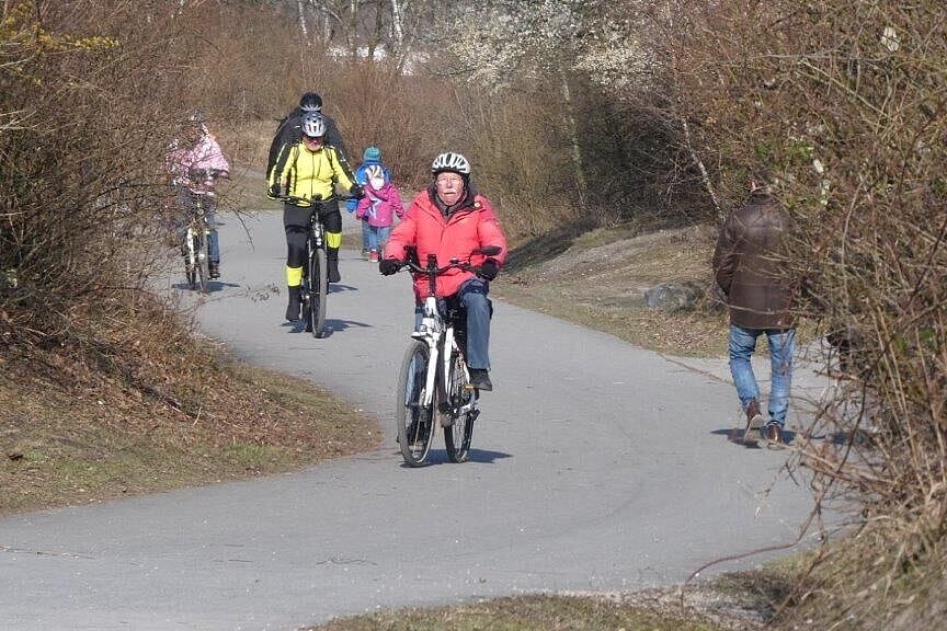 nun geht es aufwärts