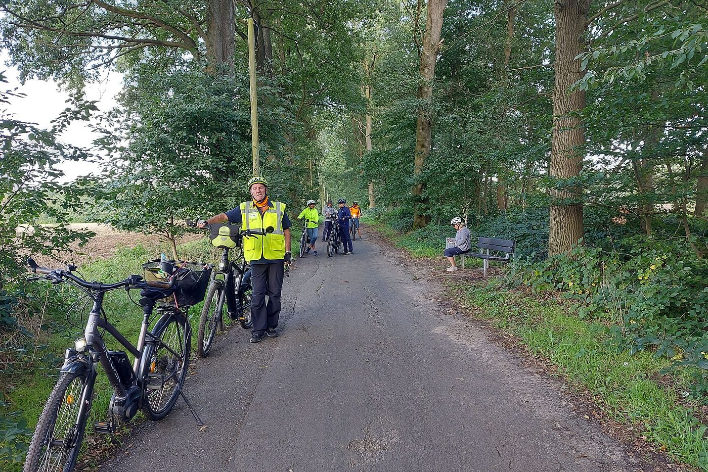 auf dem Rückweg